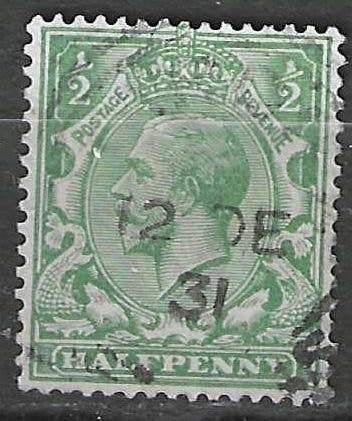 Grande-Bretagne 1912-1922 - Yvert 159 - King Georges (ST), Envoi, Affranchi
