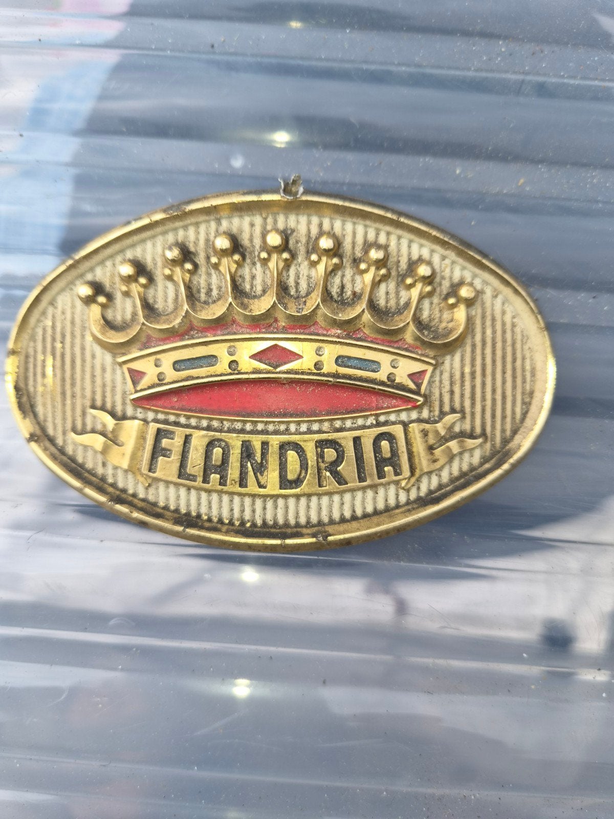 reclame plaatje FLANDRIA, Ophalen, Gebruikt, Overige typen