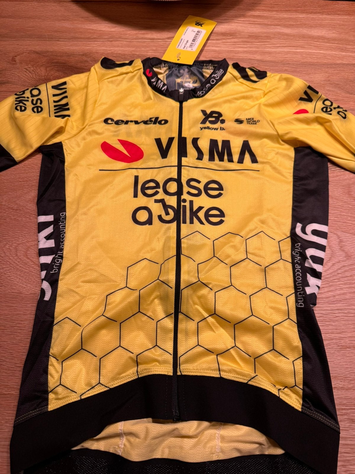 Officieel shirt Axel Zingle, Fietsen en Brommers, S, Heren, Ophalen of Verzenden, Zo goed als nieuw
