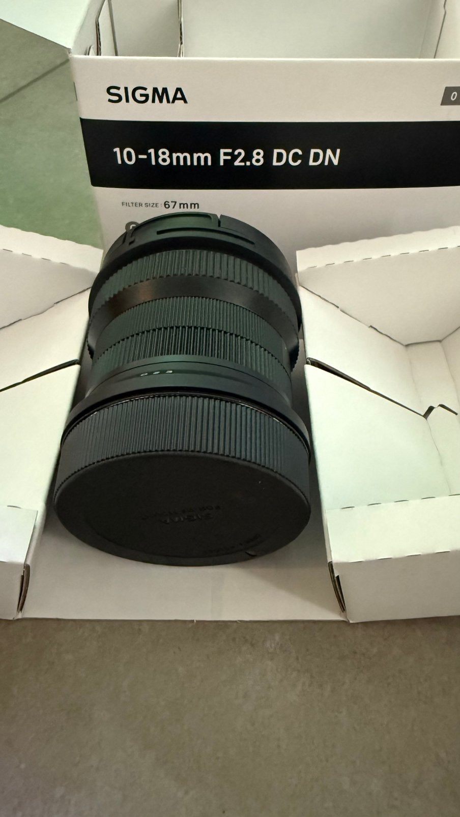 SIGMA 10-18mm F/2.8 DC DN Contemporain Monture Canon RF, Ophalen of Verzenden, Zo goed als nieuw, Canon, Canon RF