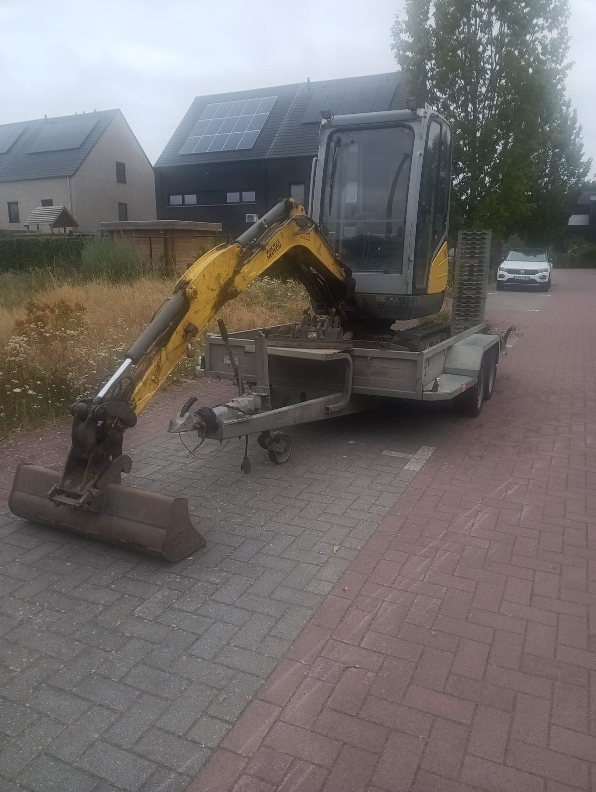 Wacker Neuson 1.7T, Ophalen, Graafmachine
