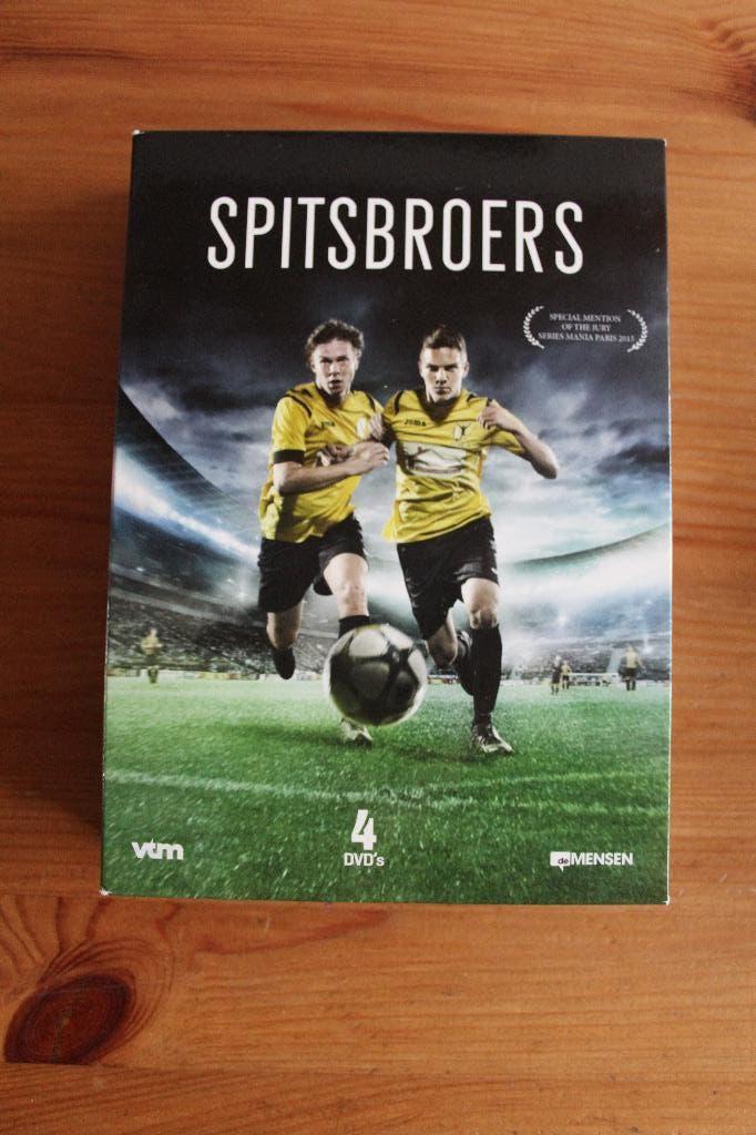 Spitsbroers  seizoen 1-2     Knap Vlaams Voetbaldrama-serie!, Cd's en Dvd's, Alle leeftijden, Ophalen of Verzenden, Zo goed als nieuw