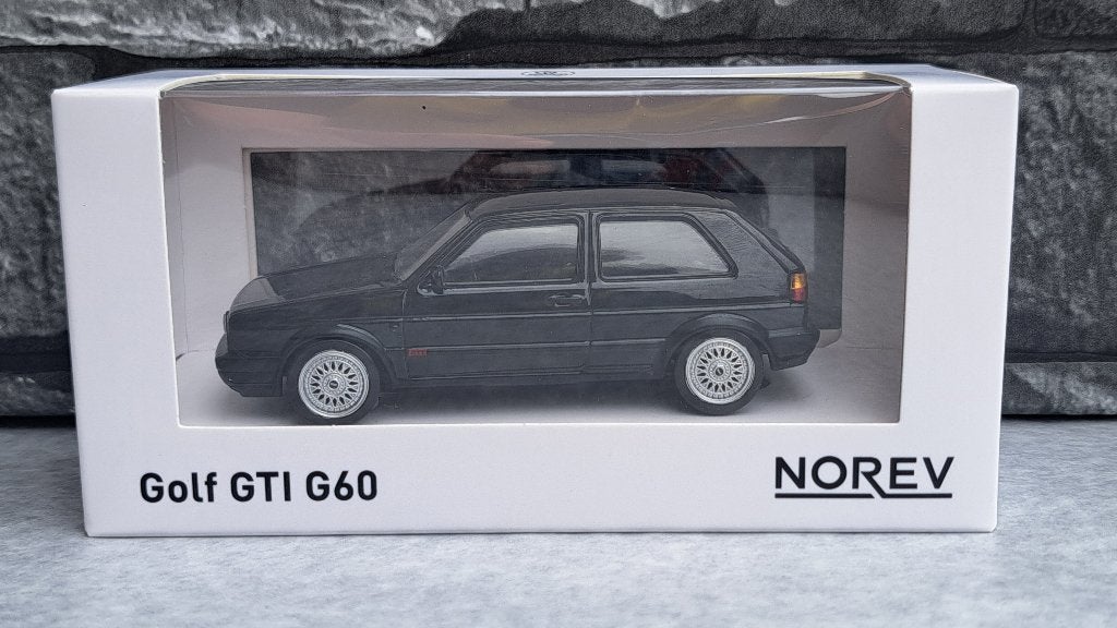 vw volkswagen Golf 2 GTI G60 1/43ème Black, Auto, Norev, Ophalen of Verzenden, Norev