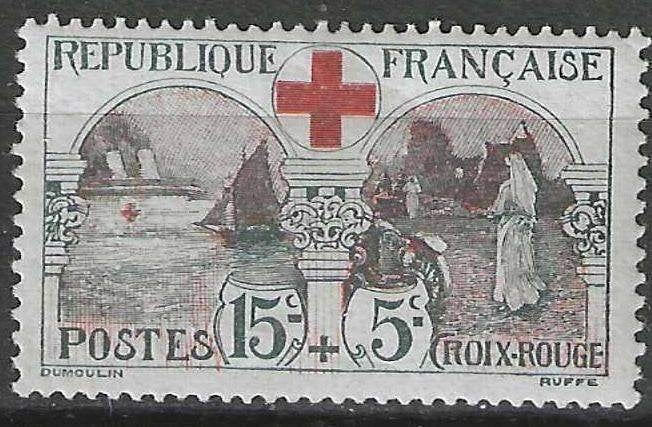 Frankrijk 1918 - Yvert 156 - Voor het Rode Kruis (PF), Verzenden, Postfris