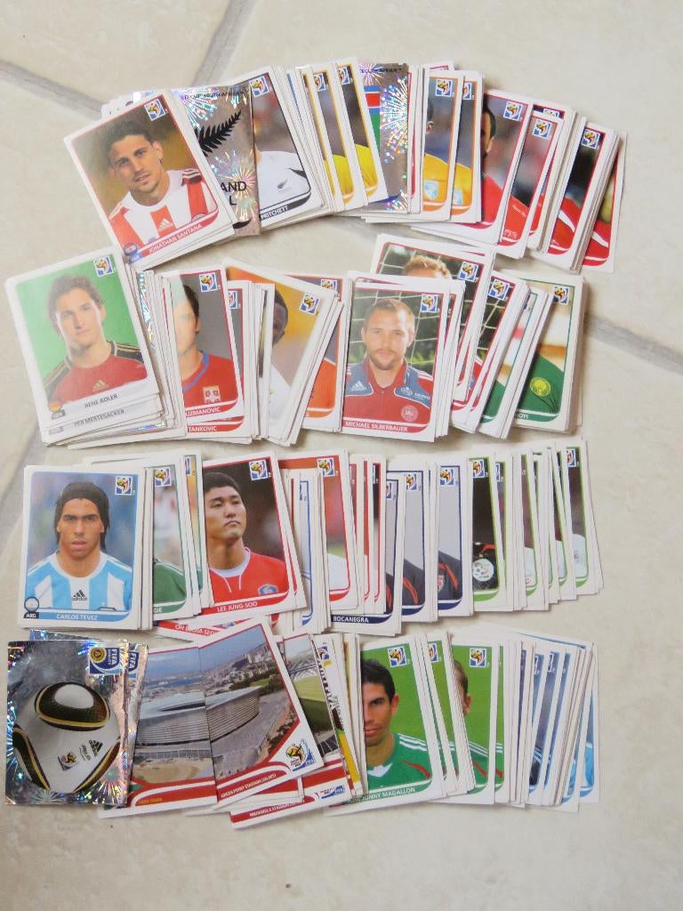 PANINI - STICKERS WK 2010 ZUID-AFRIKA, Verzamelen, Ophalen of Verzenden, Zo goed als nieuw, Sport