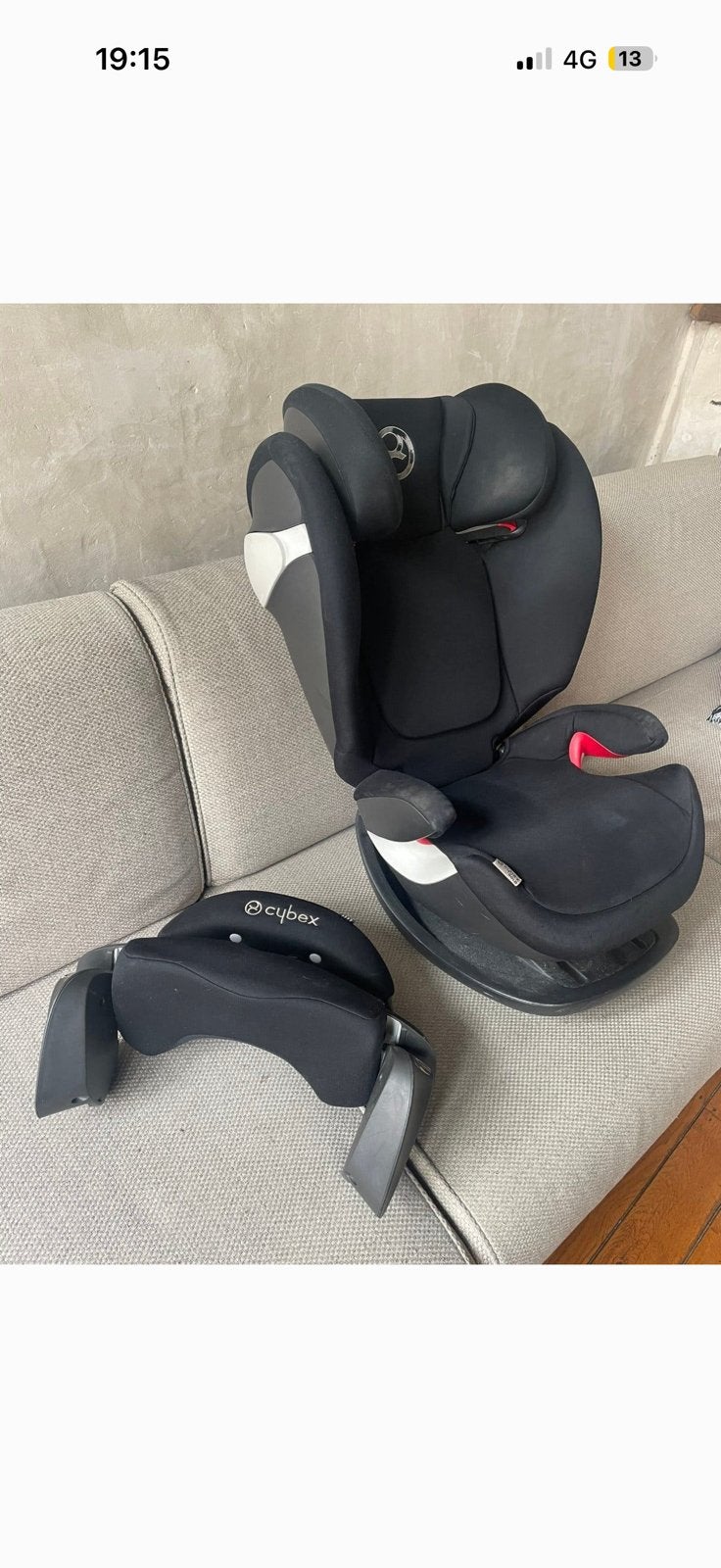 Cybex autostoel, Ceinture de sécurité, 9 à 36 kg, Enlèvement, Utilisé