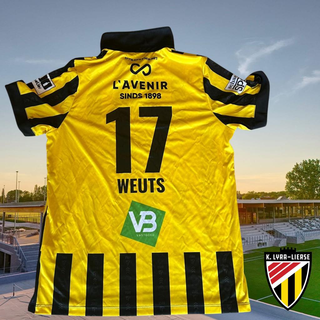 Matchworn shirt | K. Lyra-Lierse | Koen Weuts, Sport en Fitness, Voetbal, Gebruikt, Shirt, Service@jako.com, Maat L
