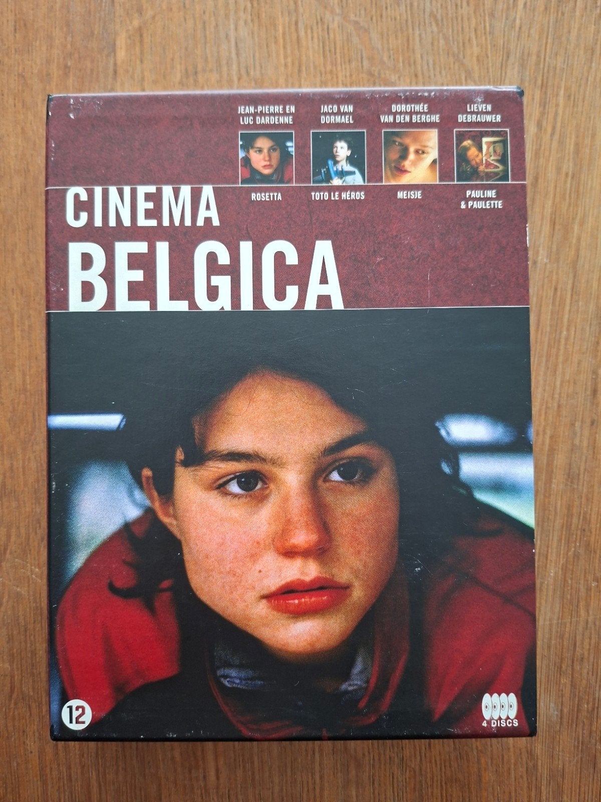 DVD'S  - BOX  - 4 FILMS  - CINEMA BELGICA, Drame, Comprend un livret, À partir de 12 ans, Néerlandais