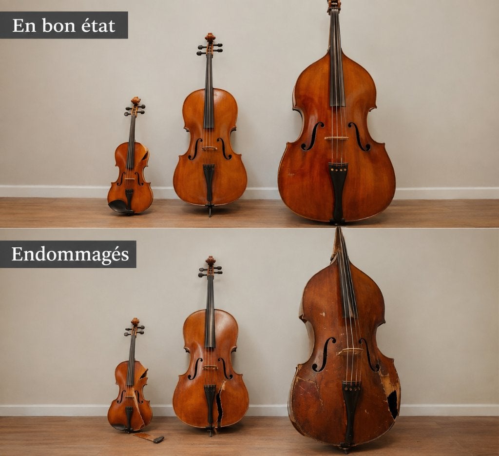violon - alto - violoncelle - viole de gambe, Musique & Instruments, Enlèvement ou Envoi, Utilisé, Violon 4/4, Violon