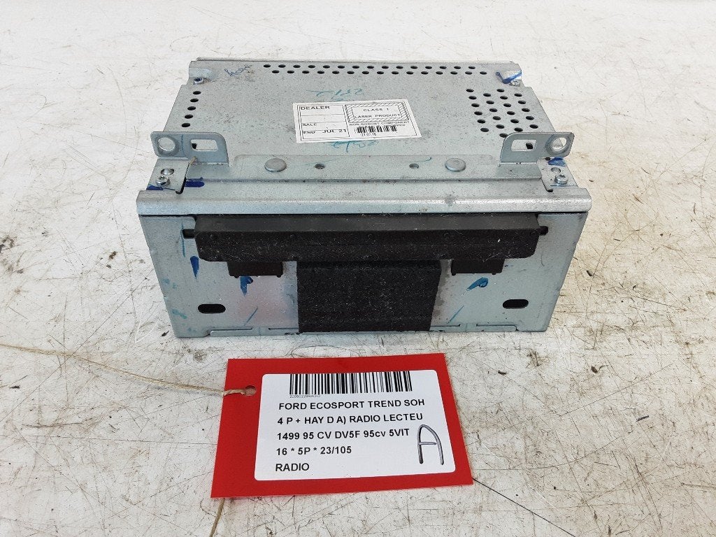 RADIO Ford EcoSport (JK8) (01-2013/12-2022) (DN1518C815PK), Gebruikt, Henry-Ford-Straße  1
50735  Köln, DE, Ford-Werke GmbH, Kunden@ford.com