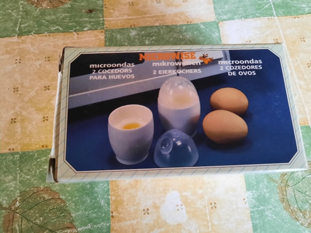 doosje met 2 eierkokers voor de microgolf, Ophalen of Verzenden, Nieuw