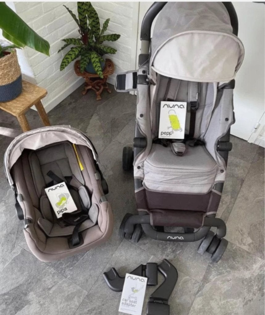 Nuna Pepp Buggy & Nuna Autostoel  PIPA, Kinderen en Baby's, Autostoeltjes, Autogordel of Isofix, Afneembare rugleuning, Zo goed als nieuw