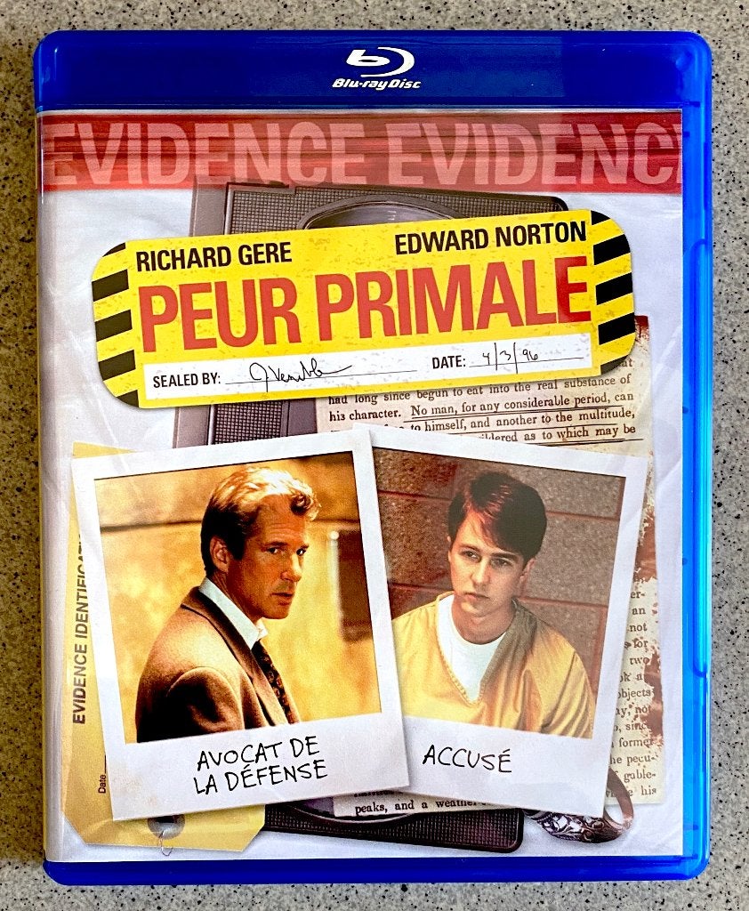 PEUR PRIMALE (Richard Gere, Edward Norton) /// Comme Neuf, Thrillers et Policier, Enlèvement ou Envoi, Film, Allemand