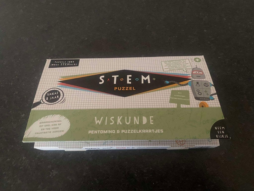 STEM puzzel - wiskunde, Kinderen en Baby's, Ophalen of Verzenden, Zo goed als nieuw, Rekenen