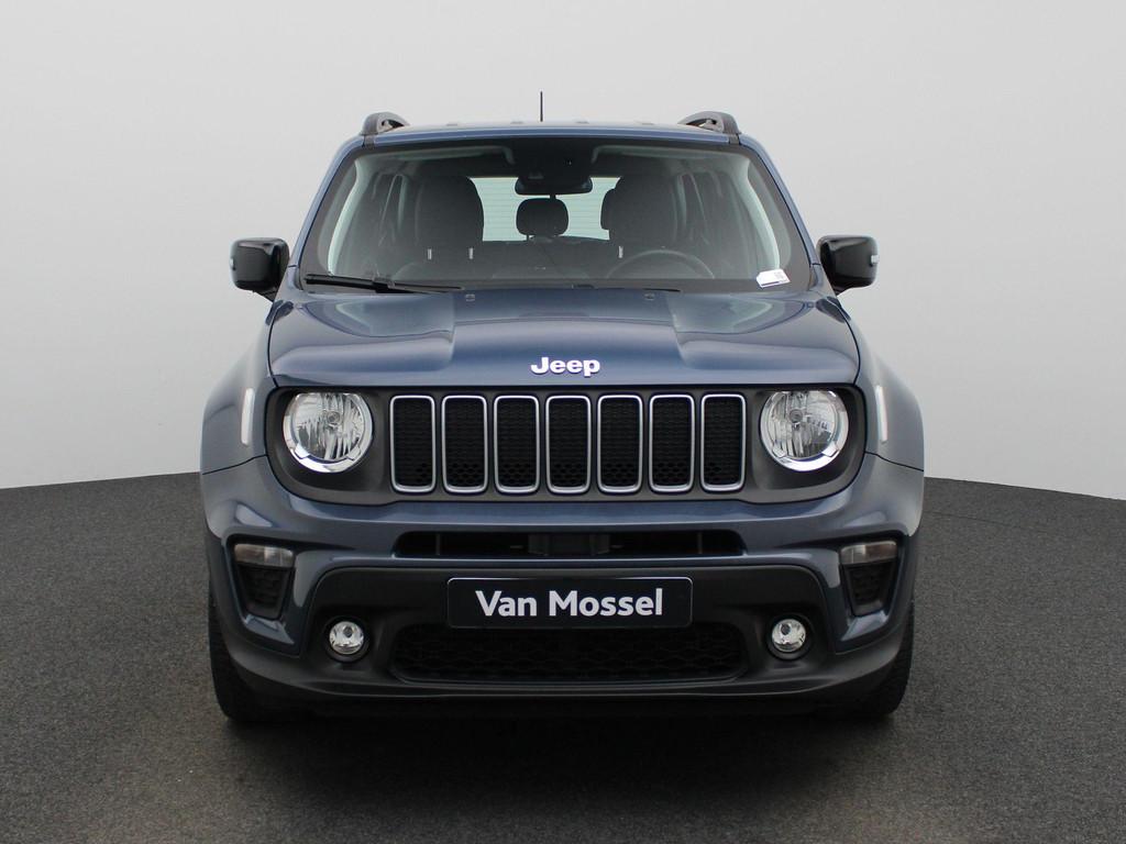 Jeep Renegade 1.5 Turbo T4 130 4x2 MHEV DCT7 Limited PDC A |, Auto's, Jeep, Stof, Gebruikt, 4 cilinders, Blauw