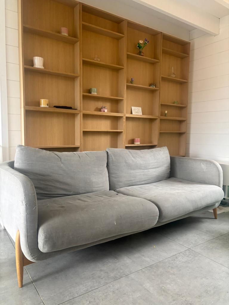 Canapé Sits Jenny 3 places  et Jenny Loveseat, Huis en Inrichting, Zetels | Zetels, Ophalen, Gebruikt, 75 tot 100 cm, Rechte bank