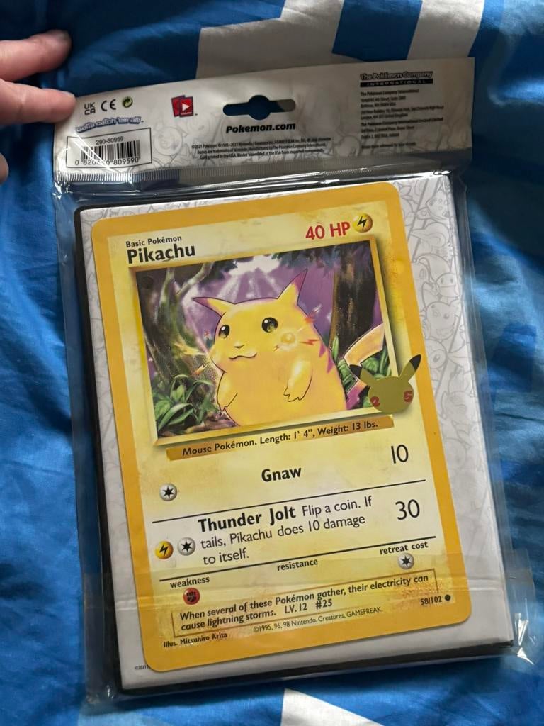 Pokemon first partners collectors binder 25 jaar, Enlèvement ou Envoi, Comme neuf