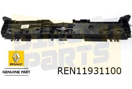 Renault Clio / Captur slotplaat Origineel! 625003860R, -, -, Nieuw, Bumper
