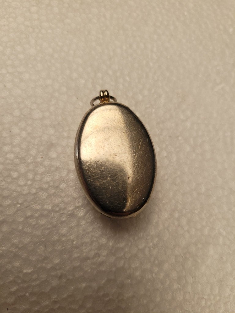 Médaillon Camée Vintage Ouvrant – Profil Féminin, Enlèvement ou Envoi, Utilisé, Or, Or