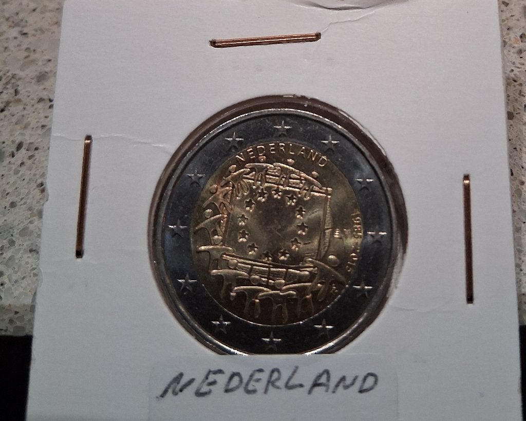 Nederland 2 euro UNC munten, Enlèvement ou Envoi, Autres pays, 2 euros, Monnaie en vrac