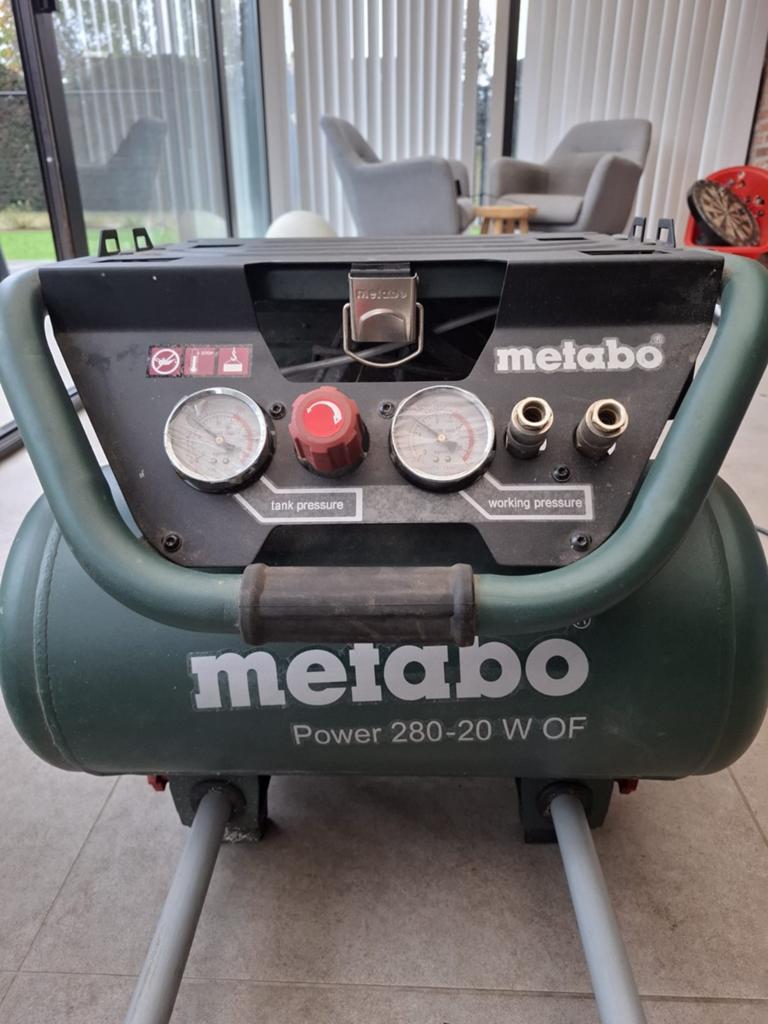 Metabo Compressor, Ophalen