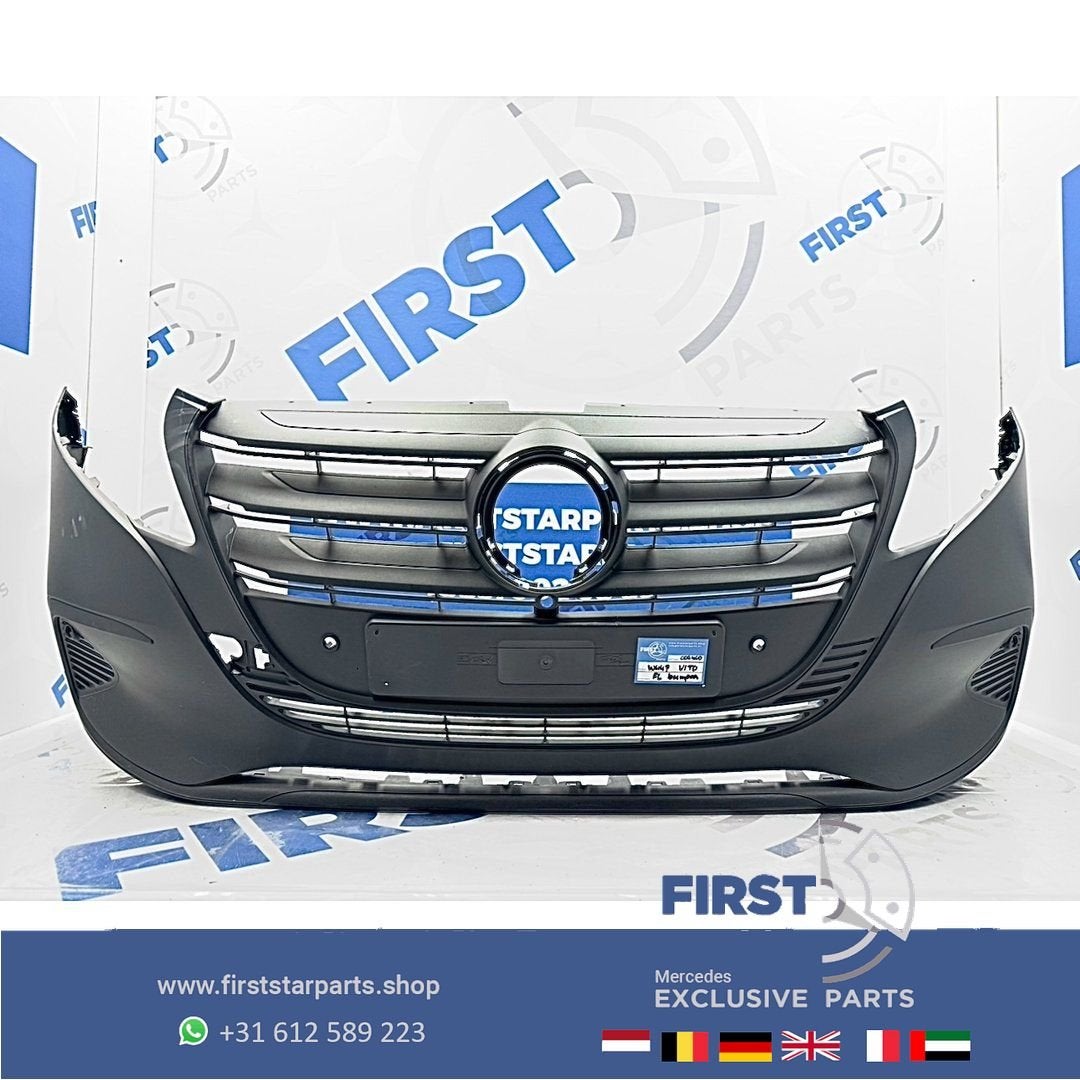 W447 FACELIFT BUMPER A4478855101 origineel Mercedes VITO 202, Utilisé, -, Avant, -