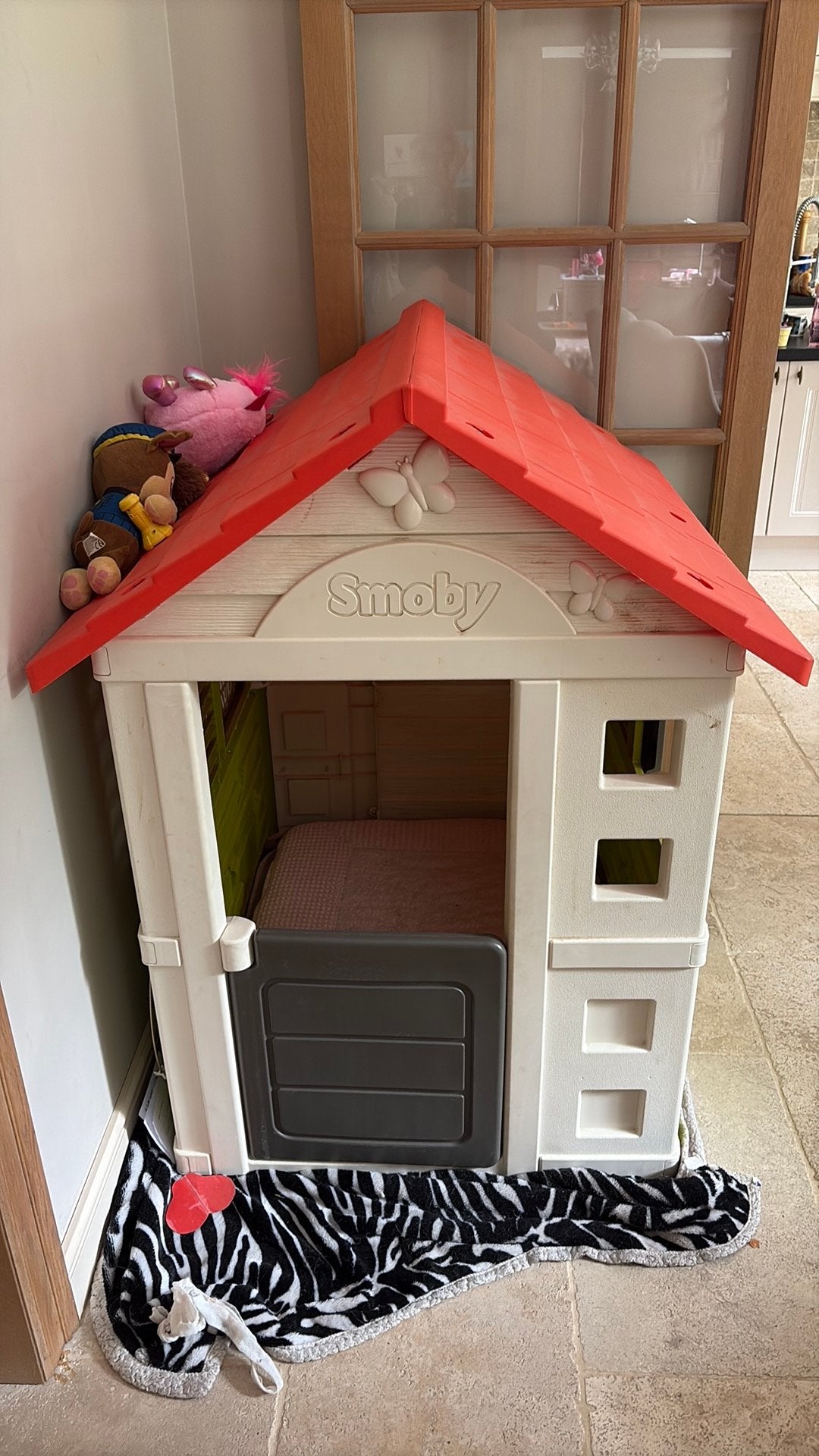 Smoby huisje als nieuw altijd binnen gestaan, Kinderen en Baby's, Ophalen of Verzenden, Zo goed als nieuw