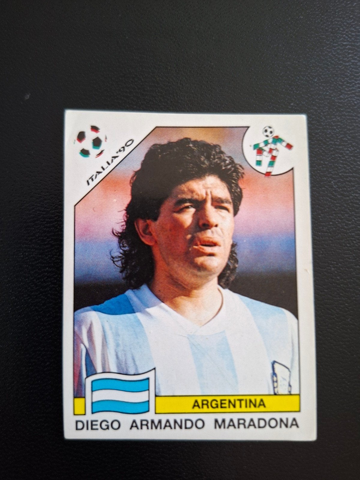 1990 world cup, Diego Maradona nr128, Ophalen of Verzenden