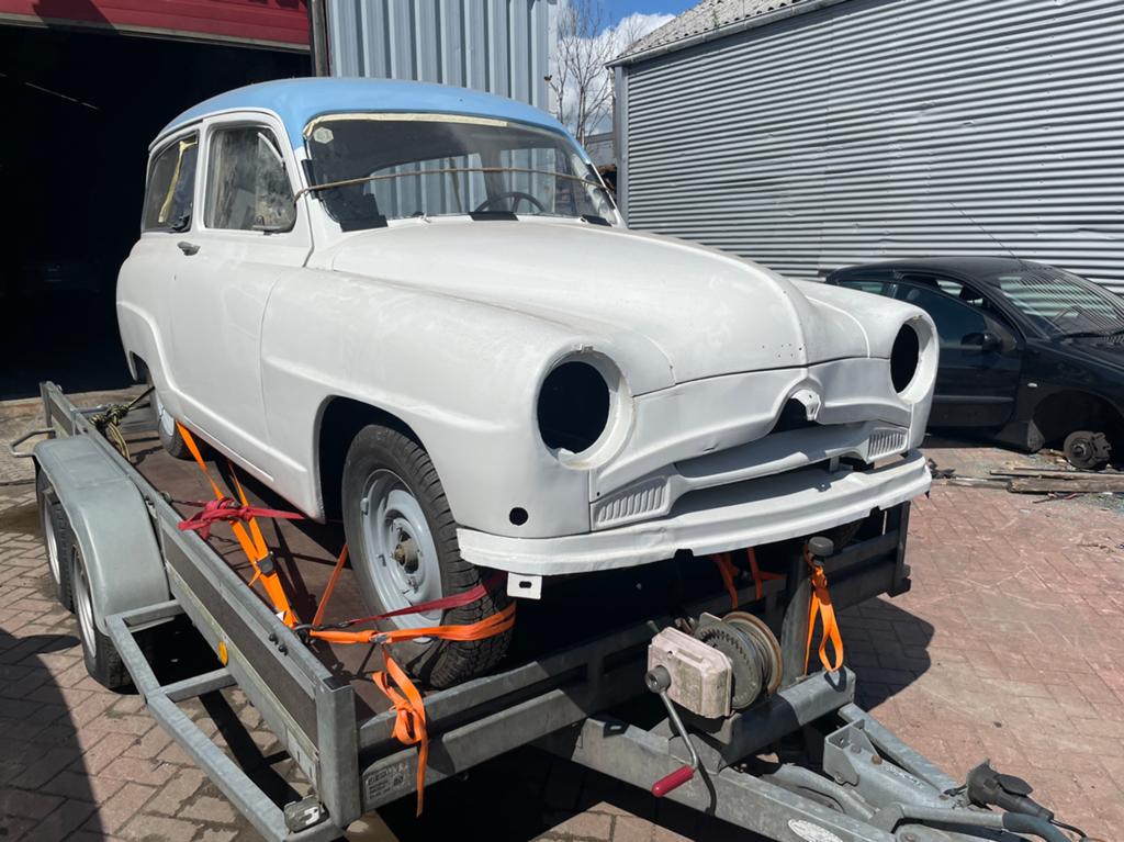 Oldtimer Simca Aronde 9 (Messagère) - 1955 - promotiemodel, foto 9