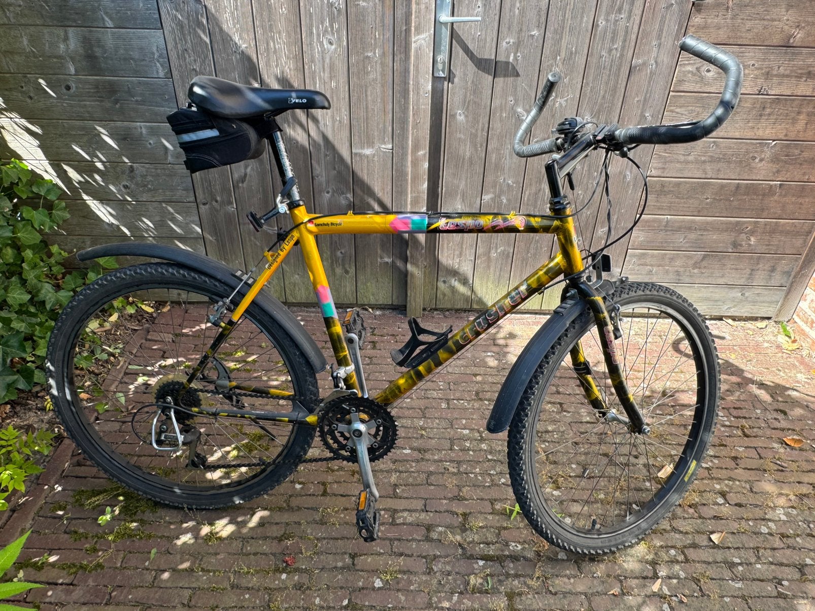 Ideale fiets voor een kotstudent., Ophalen, 28 inch, Gebruikt, Velgrem