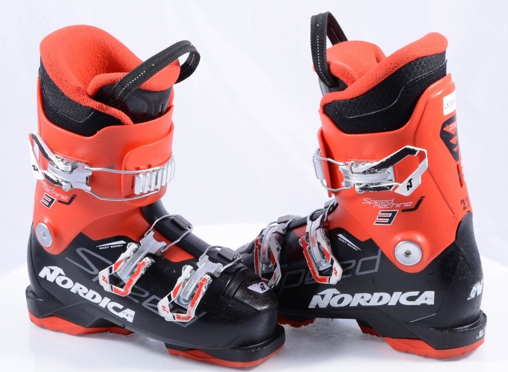 Chaussures de ski pour enfants 33;34 EU NORDICA SPEEDMACHINE, Sports & Fitness, Carving, Utilisé, Nordica, Chaussures