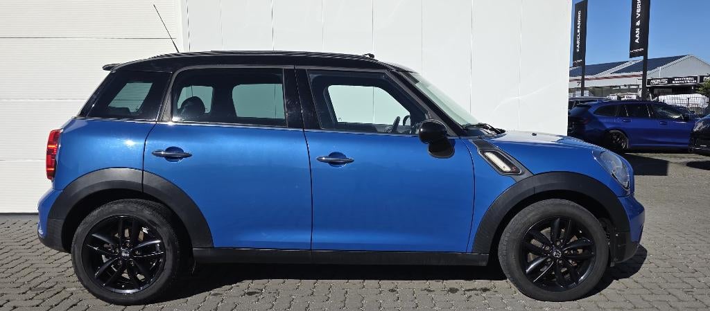 Mini Cooper SD Countryman *NAVI/AUTOMAAT/CARPASS*, Euro 5, Stof, 1995 cc, Blauw