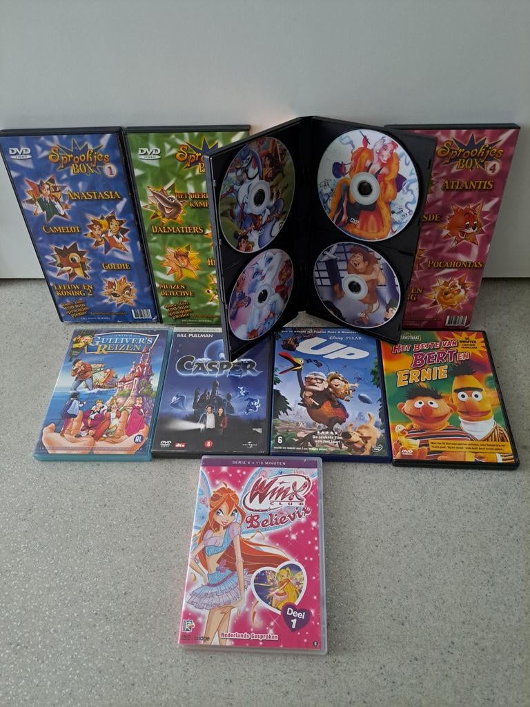 Kinderdvd, Cd's en Dvd's, Ophalen