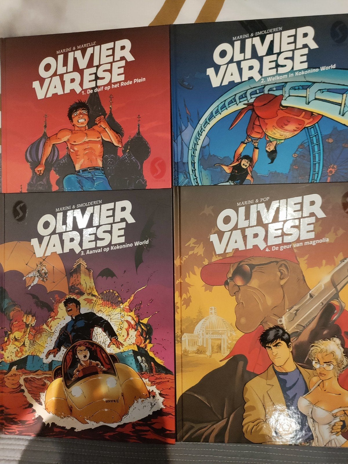 Olivier Varese, Boeken, Stripverhalen, Complete serie of reeks, Ophalen, Zo goed als nieuw