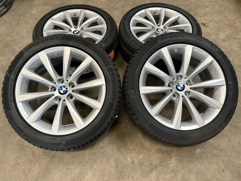 18 inch originele velgen + winterbanden BMW 5 serie G30 G31, Autos : Pièces & Accessoires, Neuf, Pneus et Jantes, -, 18 pouces
