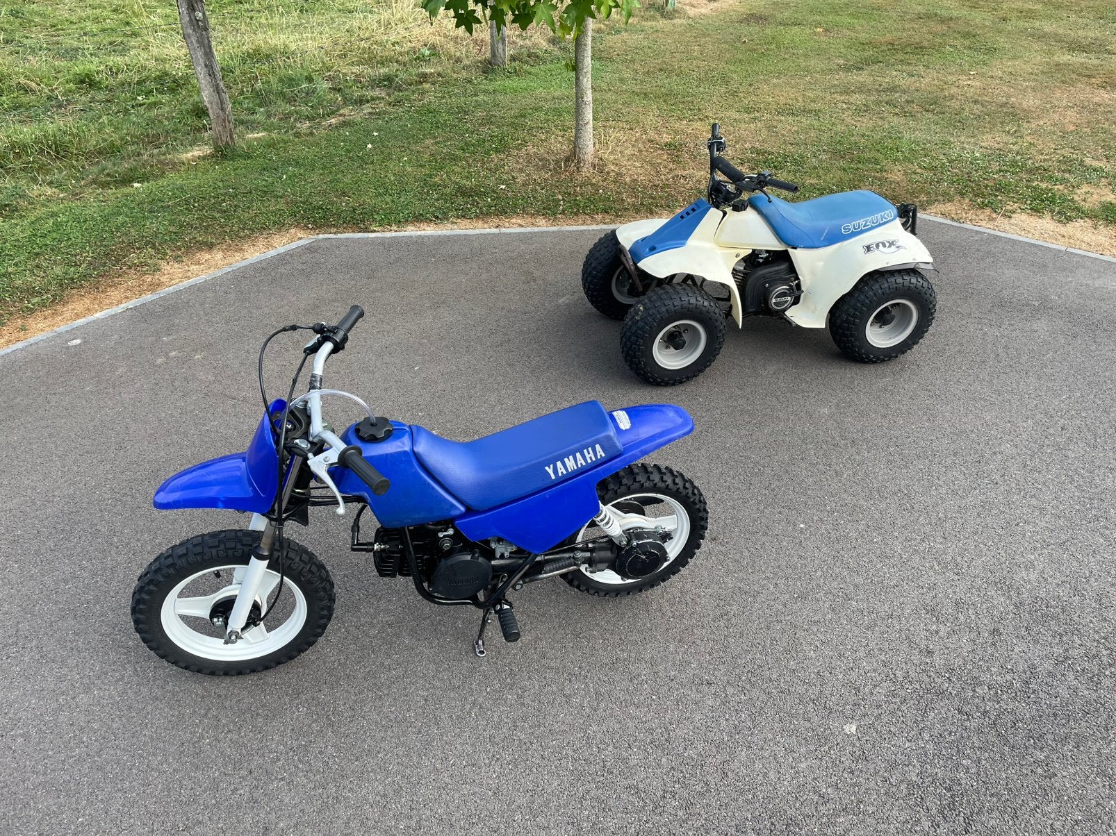 Yamaha pw 50 + Suzuki lt 50, Motos, Particulier