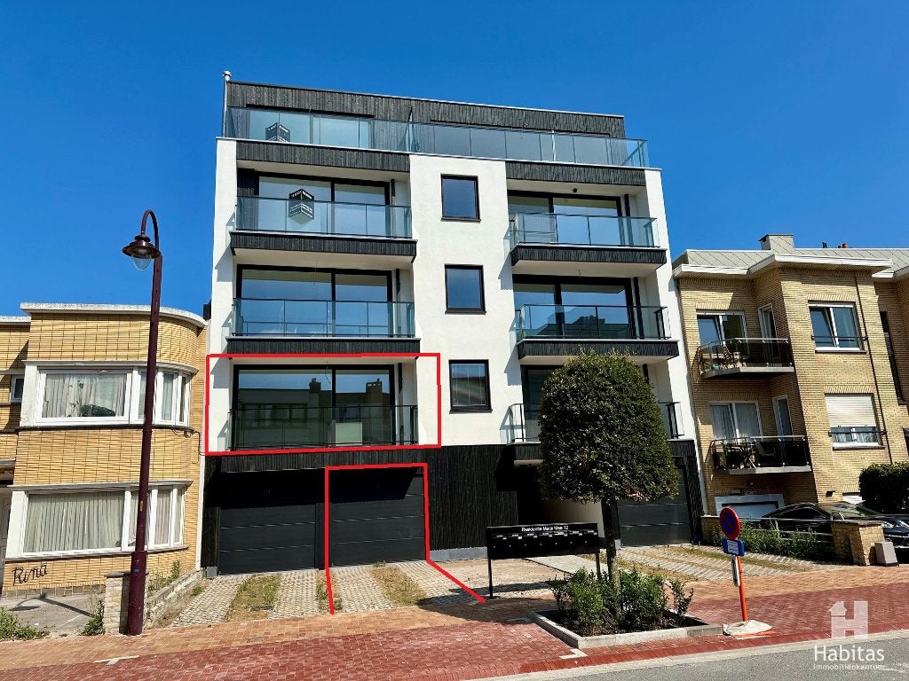 prachtig en pas afgewerkt nieuwbouwappartement, Immo, Appartementen en Studio's te huur, Provincie West-Vlaanderen