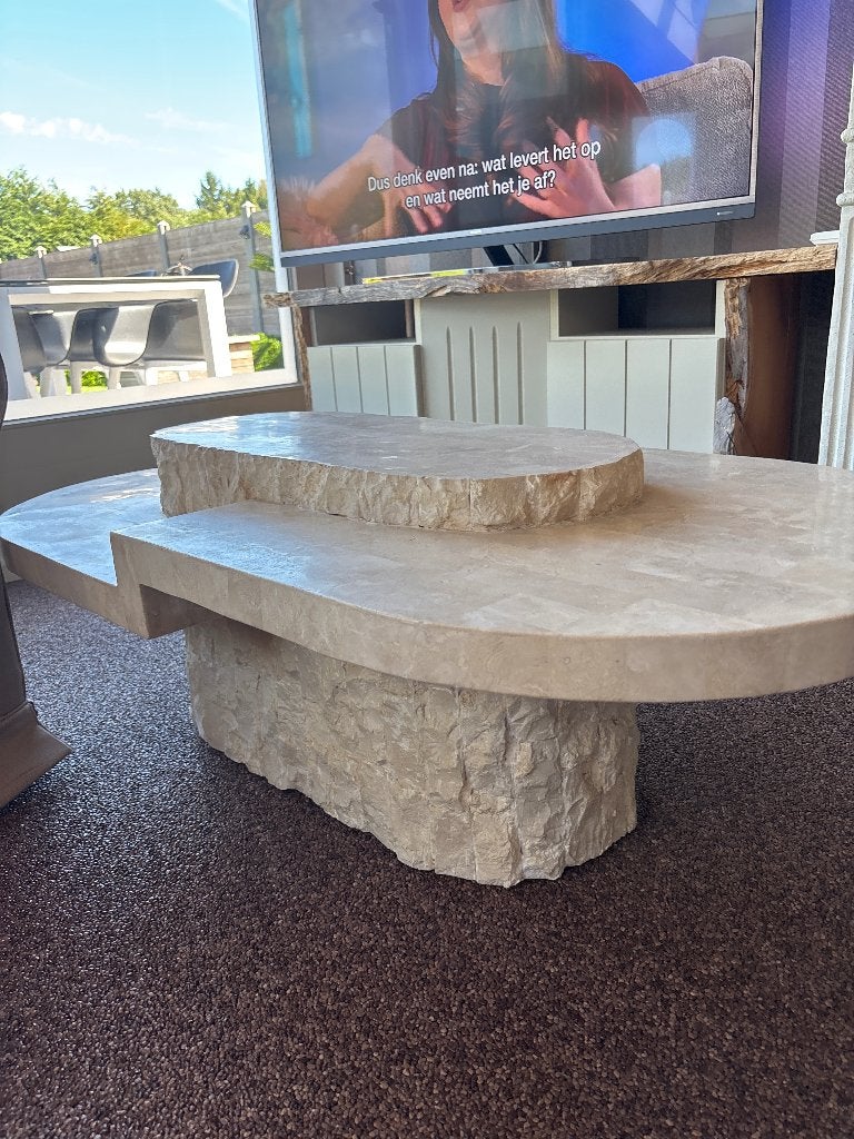 Salontafel, Ophalen, Overige materialen, Gebruikt, 100 tot 150 cm