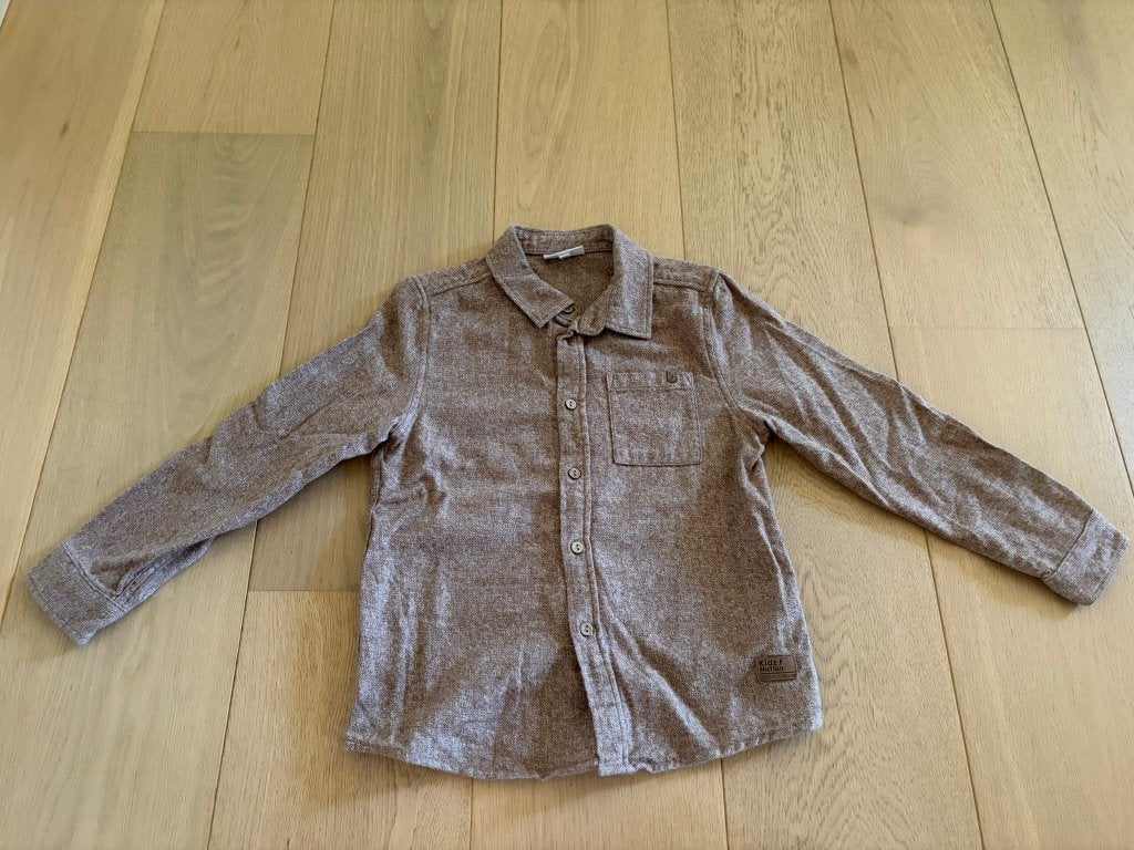 Hemd jbc maat 122, Kinderen en Baby's, Kinderkleding | Maat 122, Overhemd of Blouse, JBC, Ophalen of Verzenden, Zo goed als nieuw