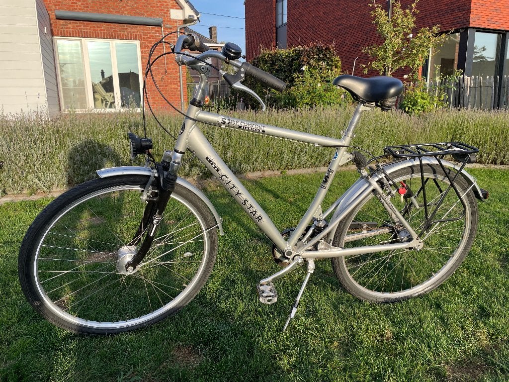 Fiets, Fietsen en Brommers, Gebruikt, Velgrem, Versnellingen, Ophalen