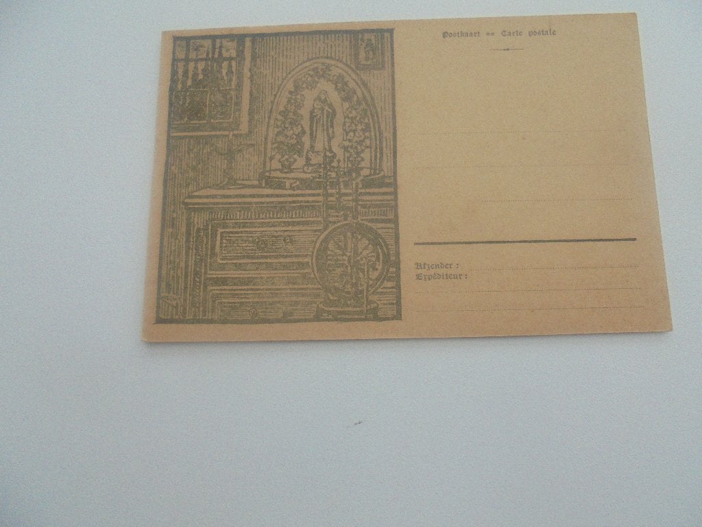 briefkaart -tentoonstelling van folklore -leuven- postfris, Verzenden, Briefkaart