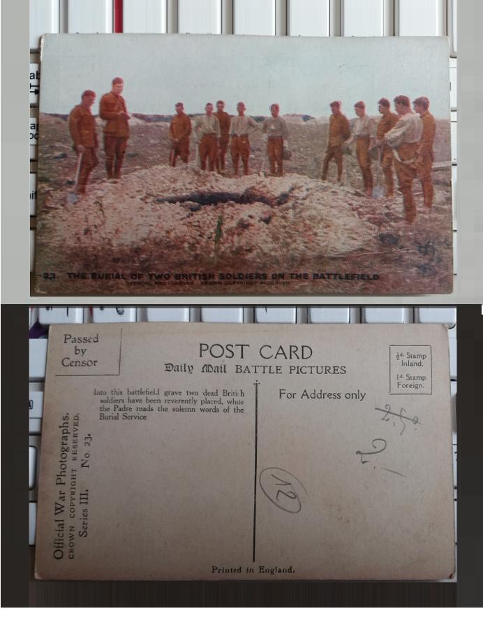 Lot 10 anciennes cartes postales "militaria" + 2 catalogues, Enlèvement ou Envoi