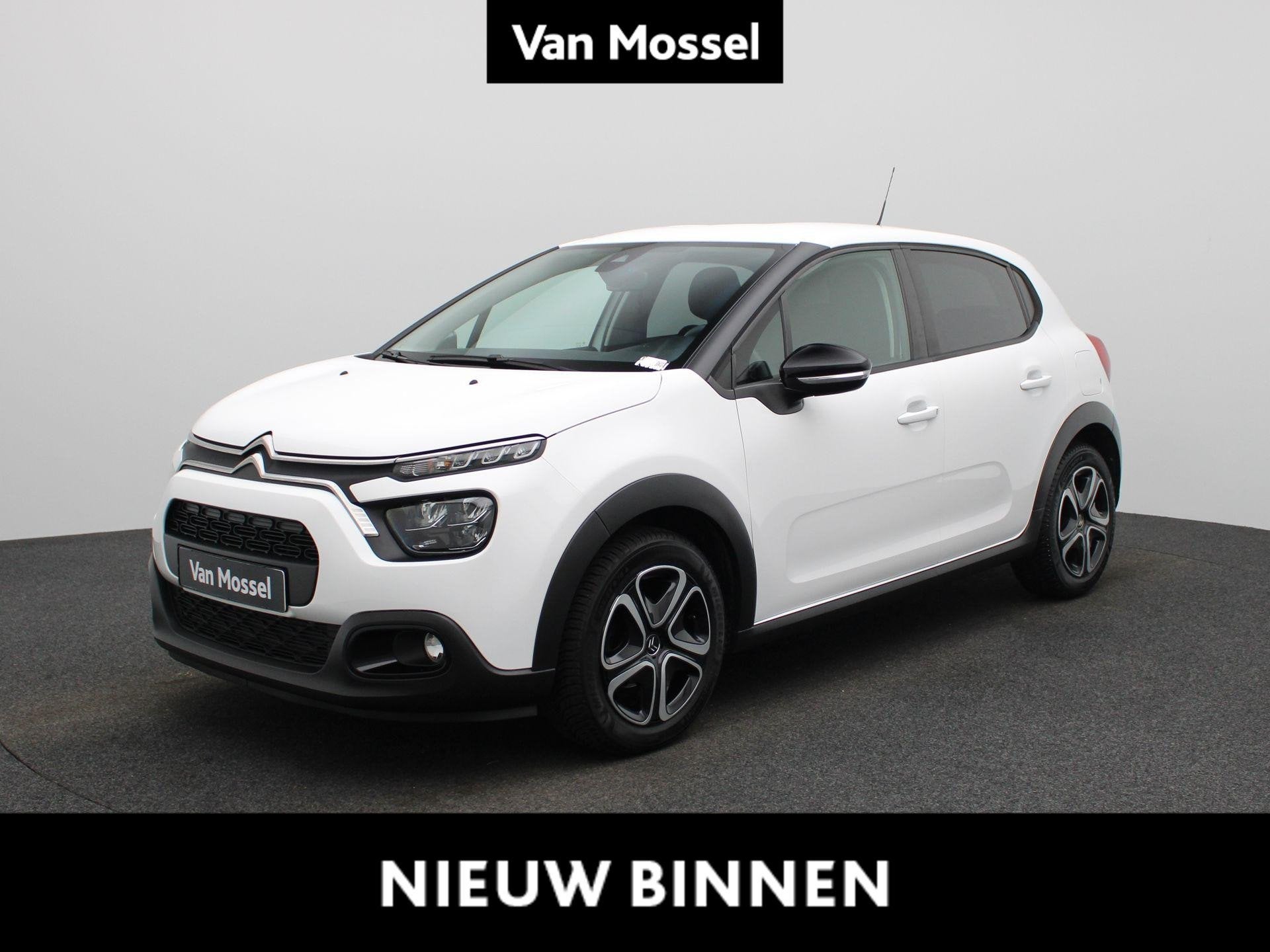 Citroën C3 1.2 PureTech 83 S&S MAN Feel, Auto's, Voorwielaandrijving, Gebruikt, Wit, 3 cilinders