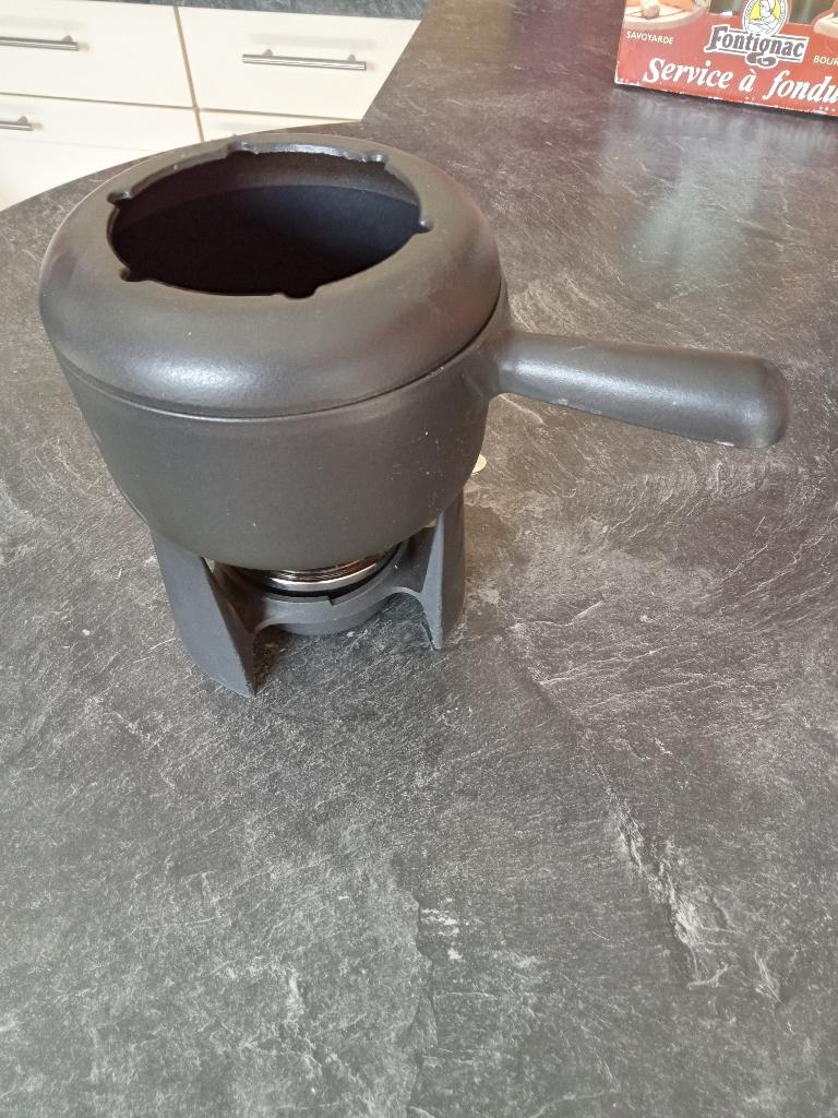 caquelon fondue en fonte, Electroménager, Enlèvement, Utilisé