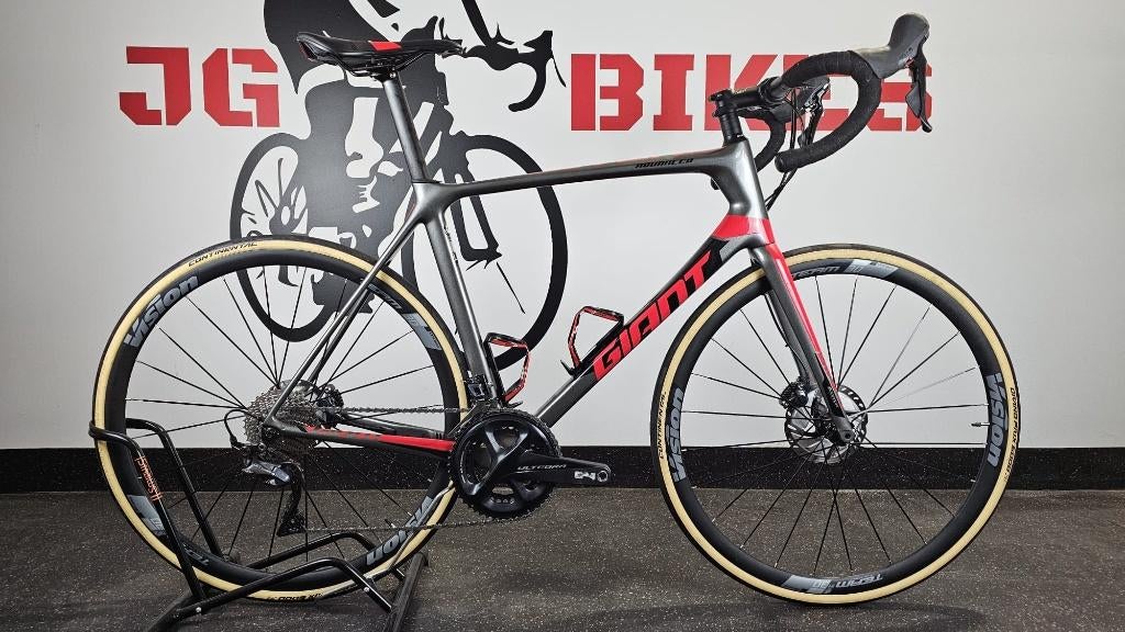 racefiets giant tcr advanced 1 disc ultegra, Ophalen, Zo goed als nieuw