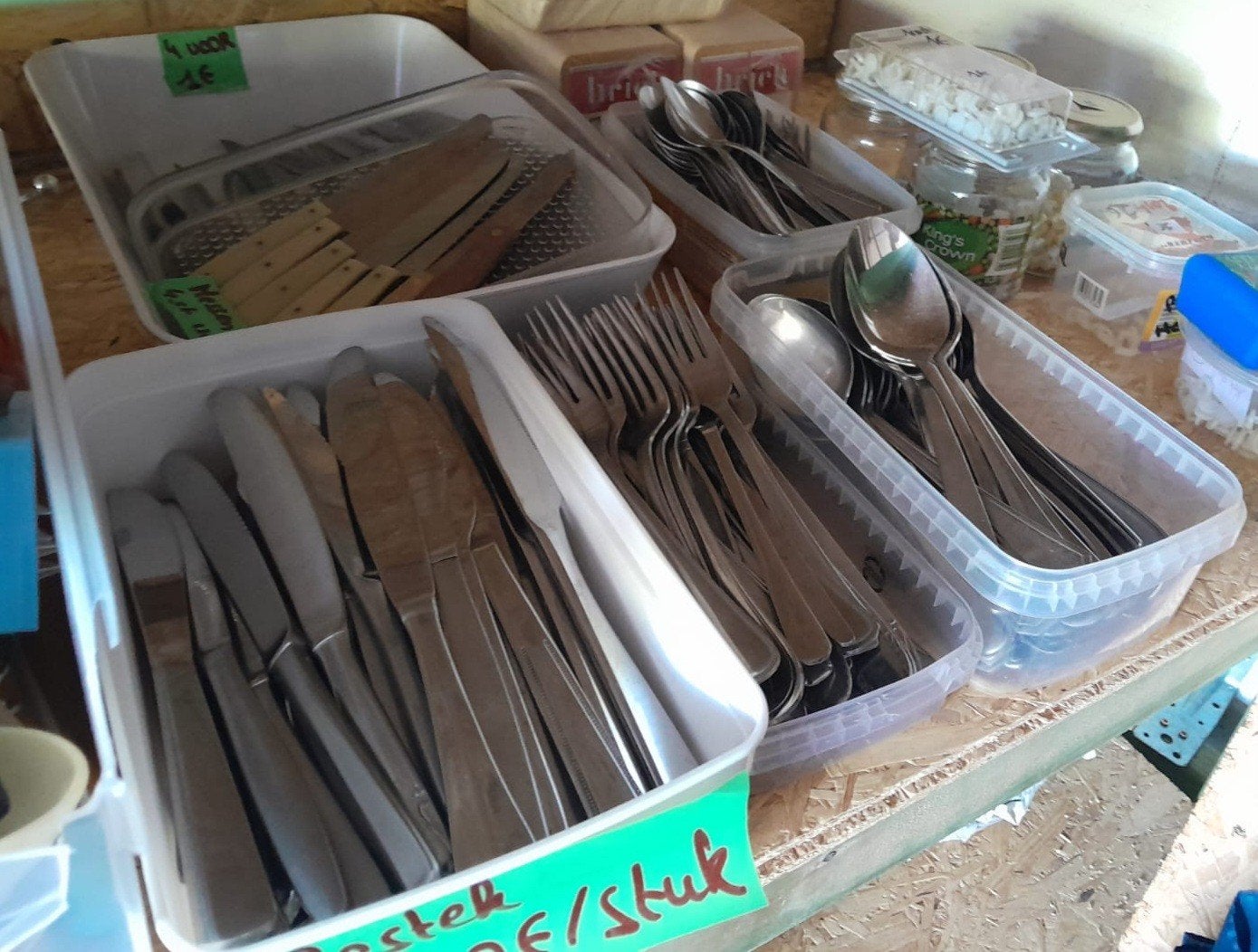 Bestek 0.20€/stuk, Huis en Inrichting, Keuken | Bestek, Ophalen