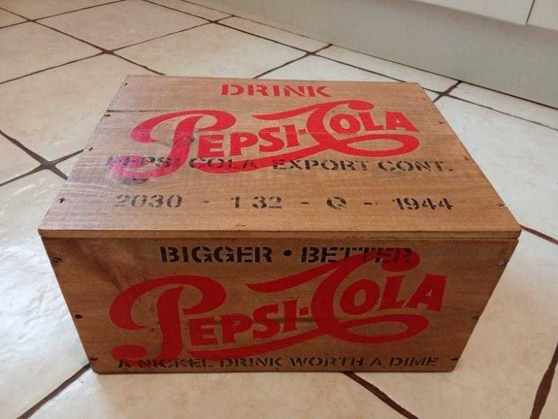 Caisse style US WW2 : PEPSI - COLA, Collections, Enlèvement ou Envoi