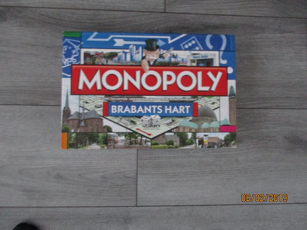 bordspel nieuw Monopoly Brabants Hart Monopolie NL, Hobby en Vrije tijd, Gezelschapsspellen | Bordspellen, Een of twee spelers