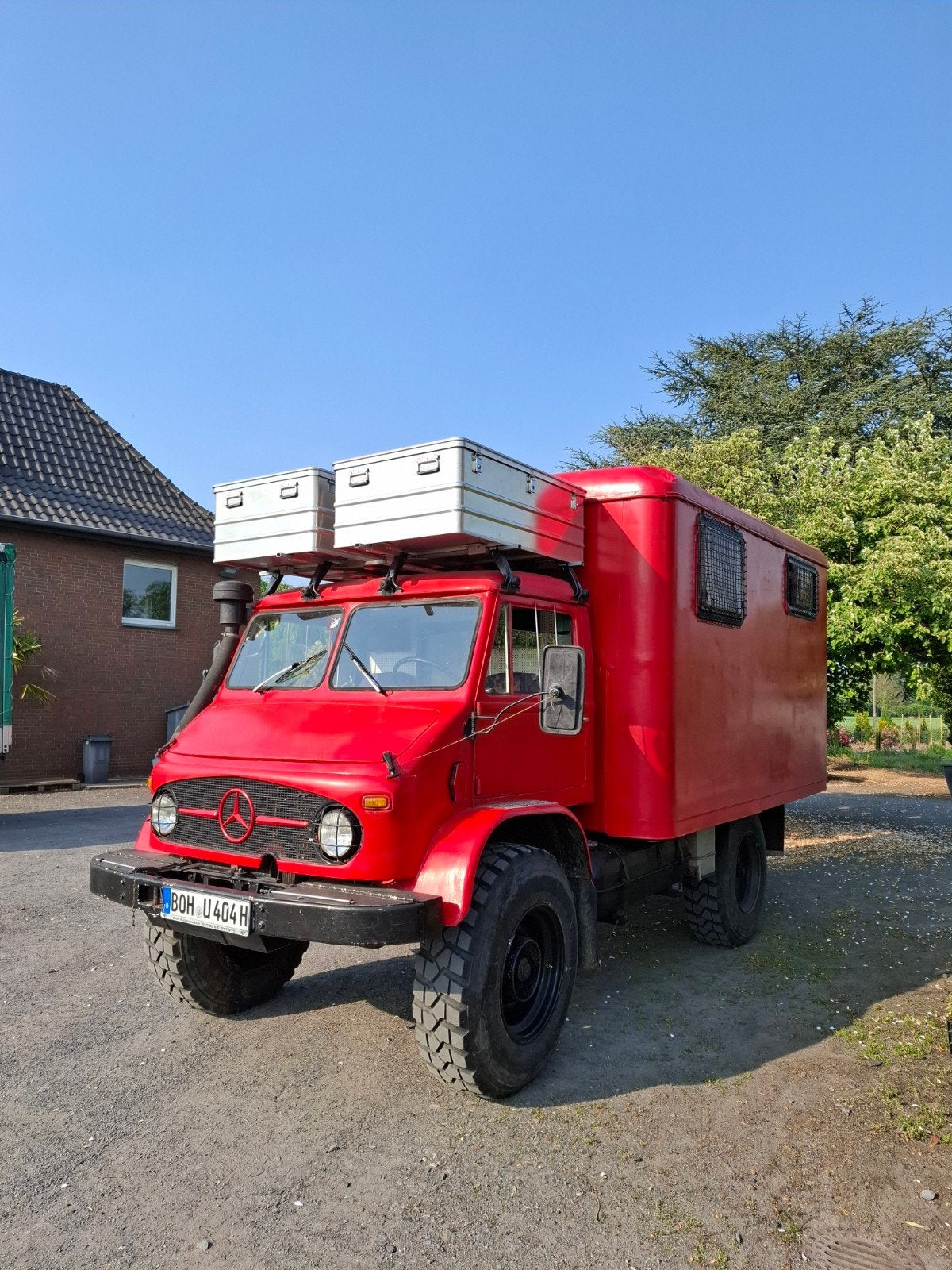 Unimog 404, Auto's, Diesel, Te koop, Bluetooth