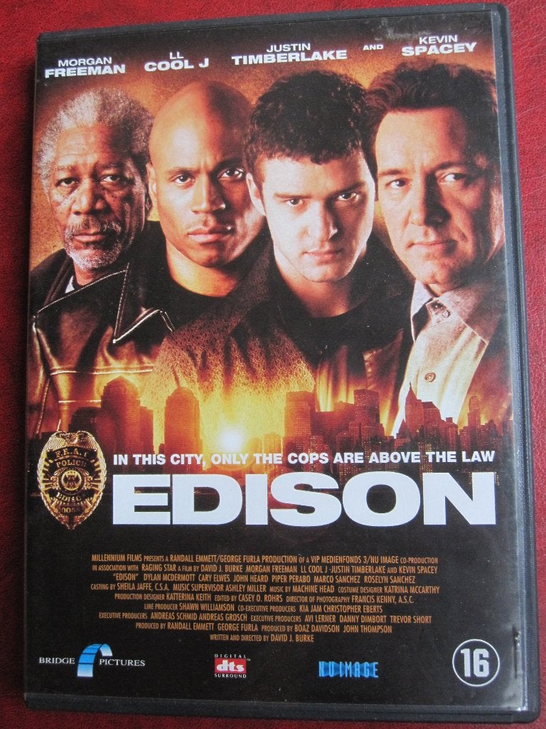 Édison (2005), CD & DVD, Enlèvement ou Envoi, Anglais, Thriller d'action, À partir de 16 ans